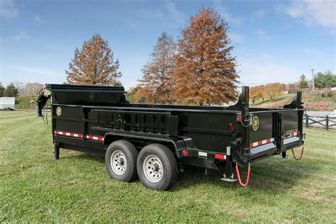 16 foot dump trailer skid steer|tilt bed skid loader trailers.